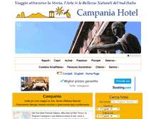 Tablet Screenshot of campaniahotel.com